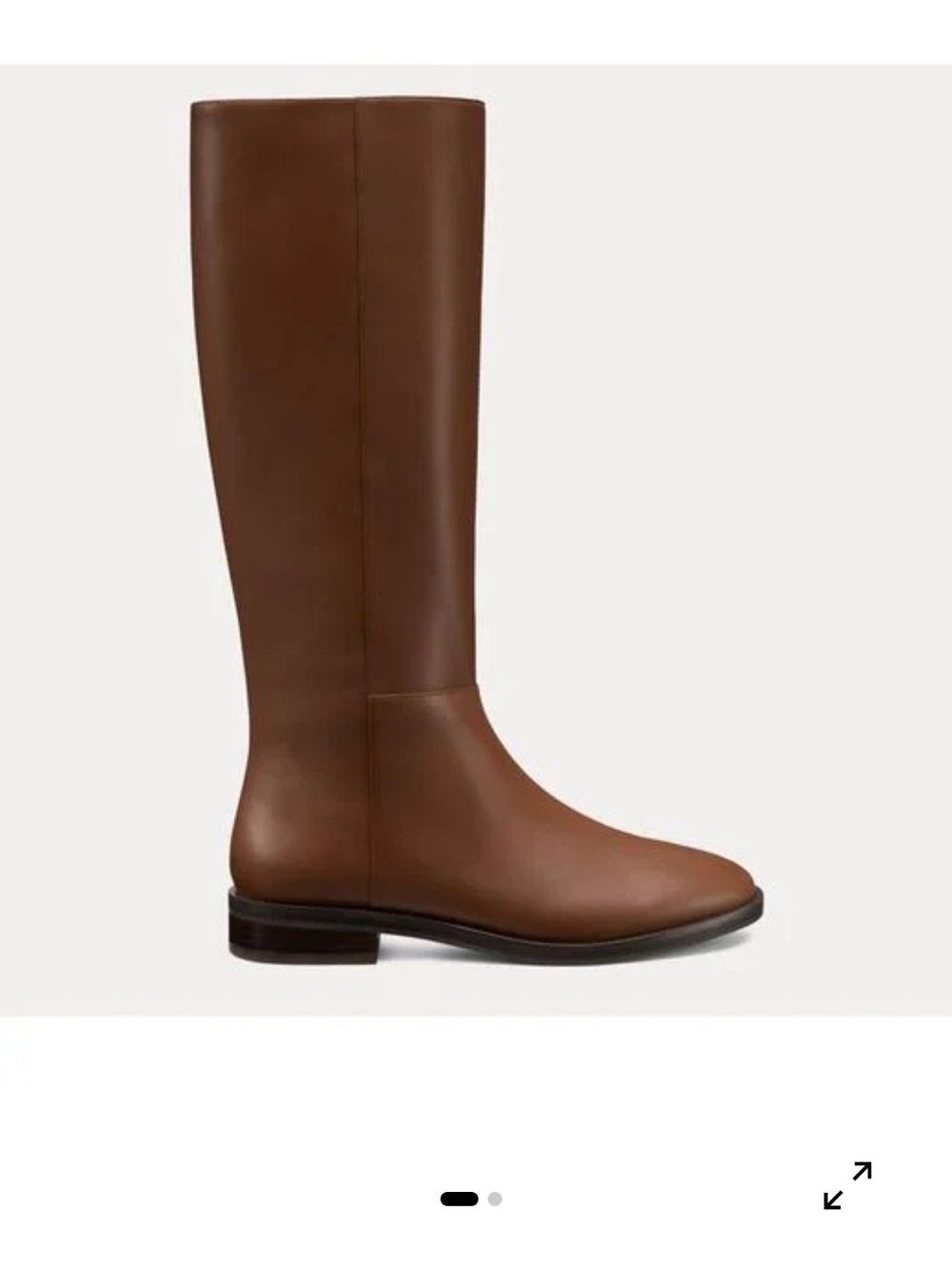 Stuart Weitzman Women’s Gracie Tubo Leather Boot in brown
